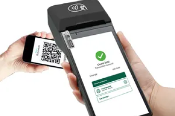 Smart PoS terminal.